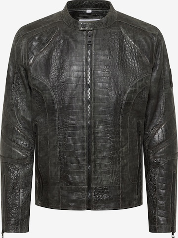 Carlo Colucci Between-season jacket 'Faggiano' in Green: front