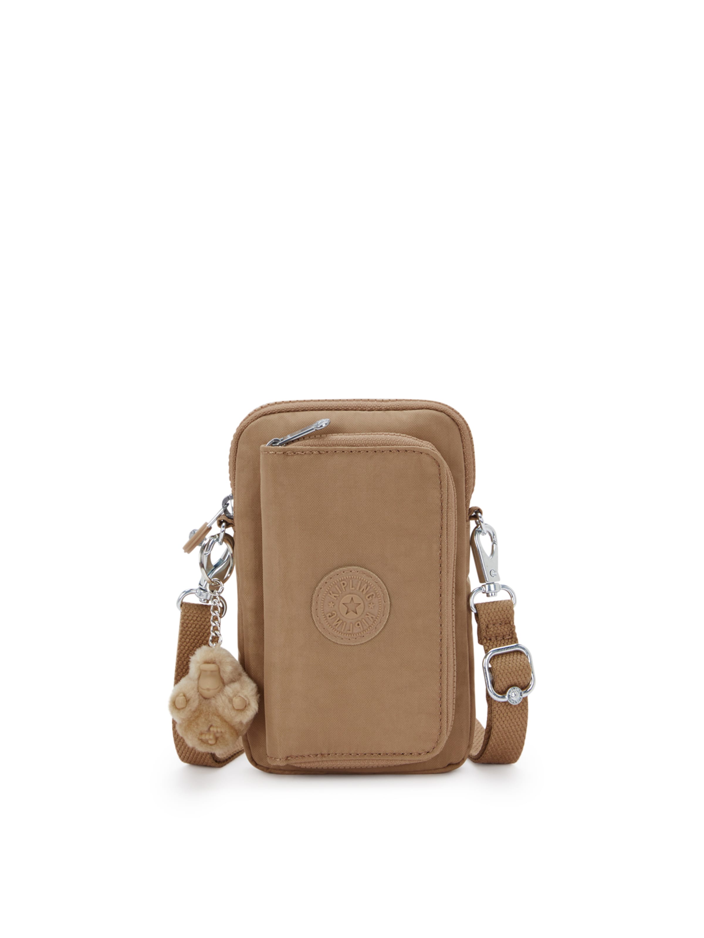 Borsa a tracolla 'Telmo' di KIPLING in beige: frontale