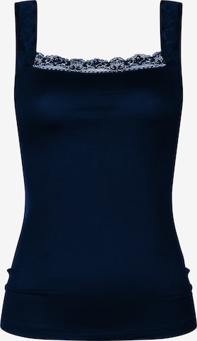 Maillot de corps Mey en bleu : devant