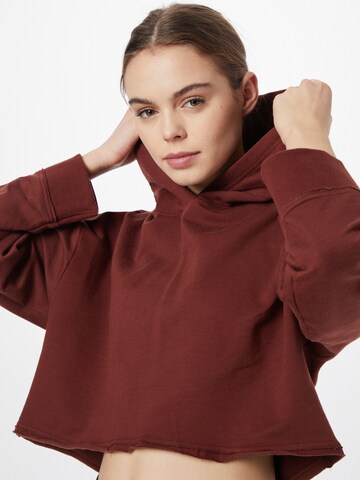 NIKESportska sweater majica - smeđa boja