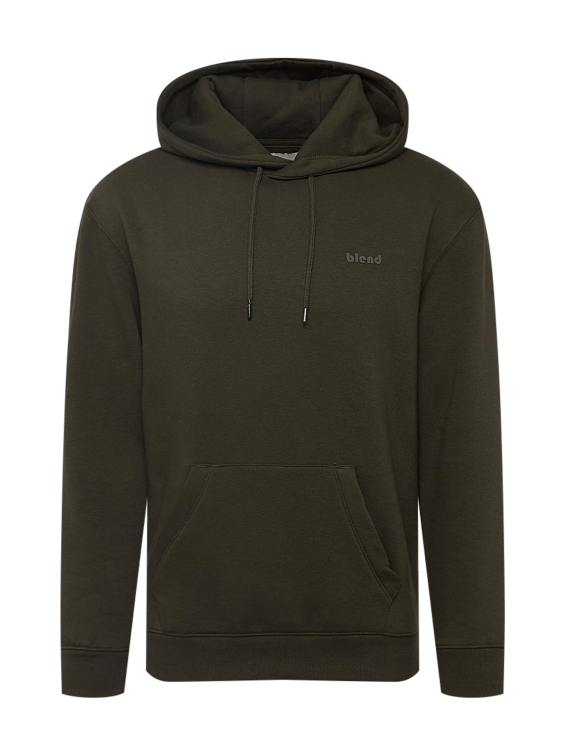 BLEND Μπλούζα φούτερ 'Naftali' σε πράσινο: μπροστά