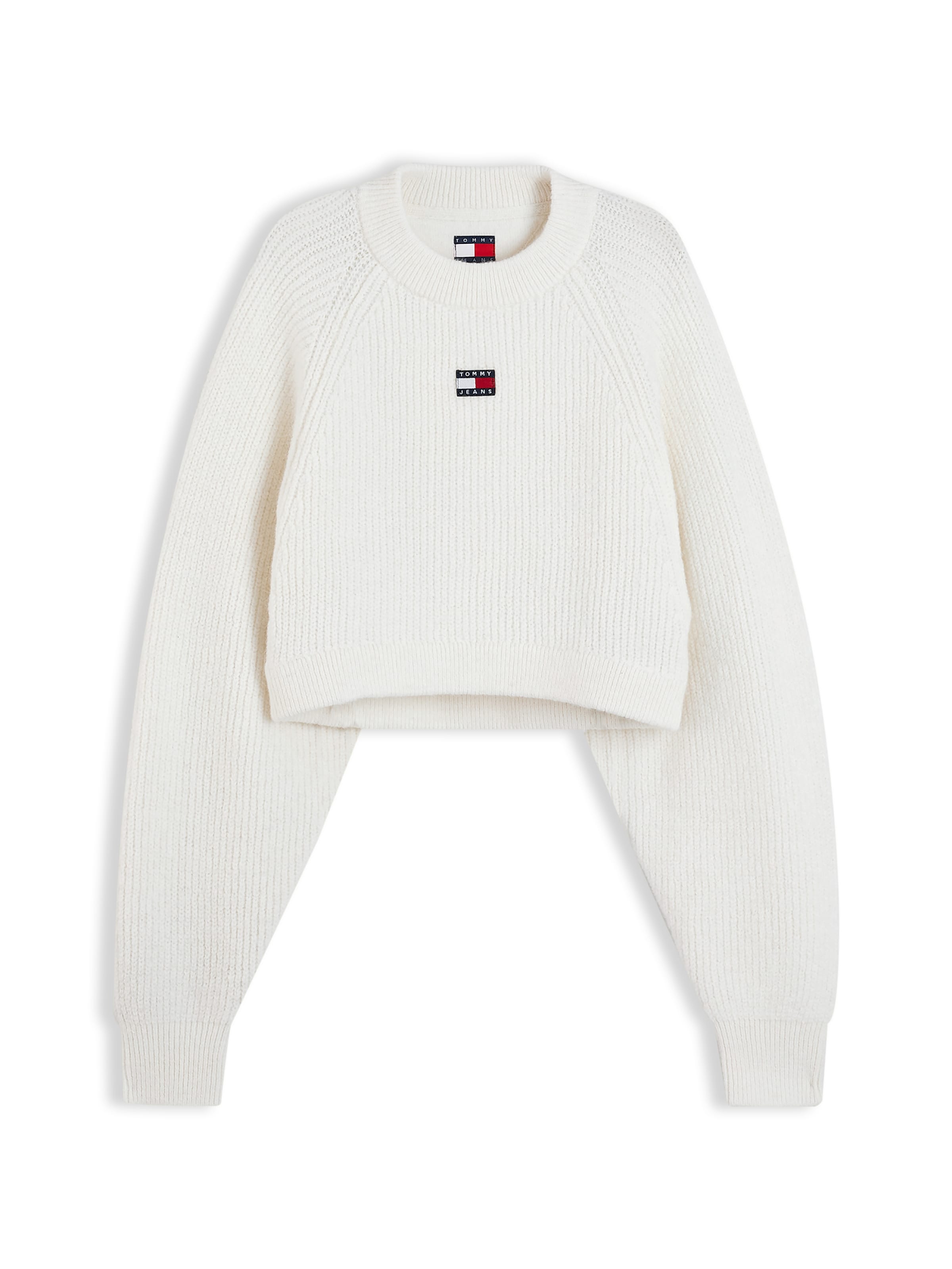 Pull-over Tommy Jeans en blanc : devant