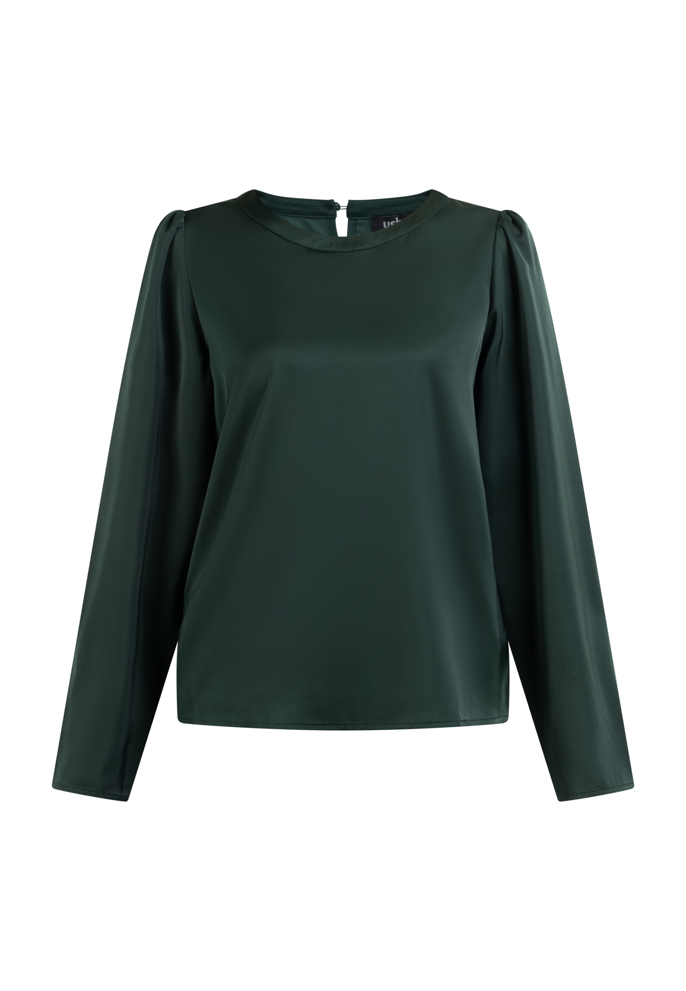 Camicia da donna di usha BLACK LABEL in verde: frontale