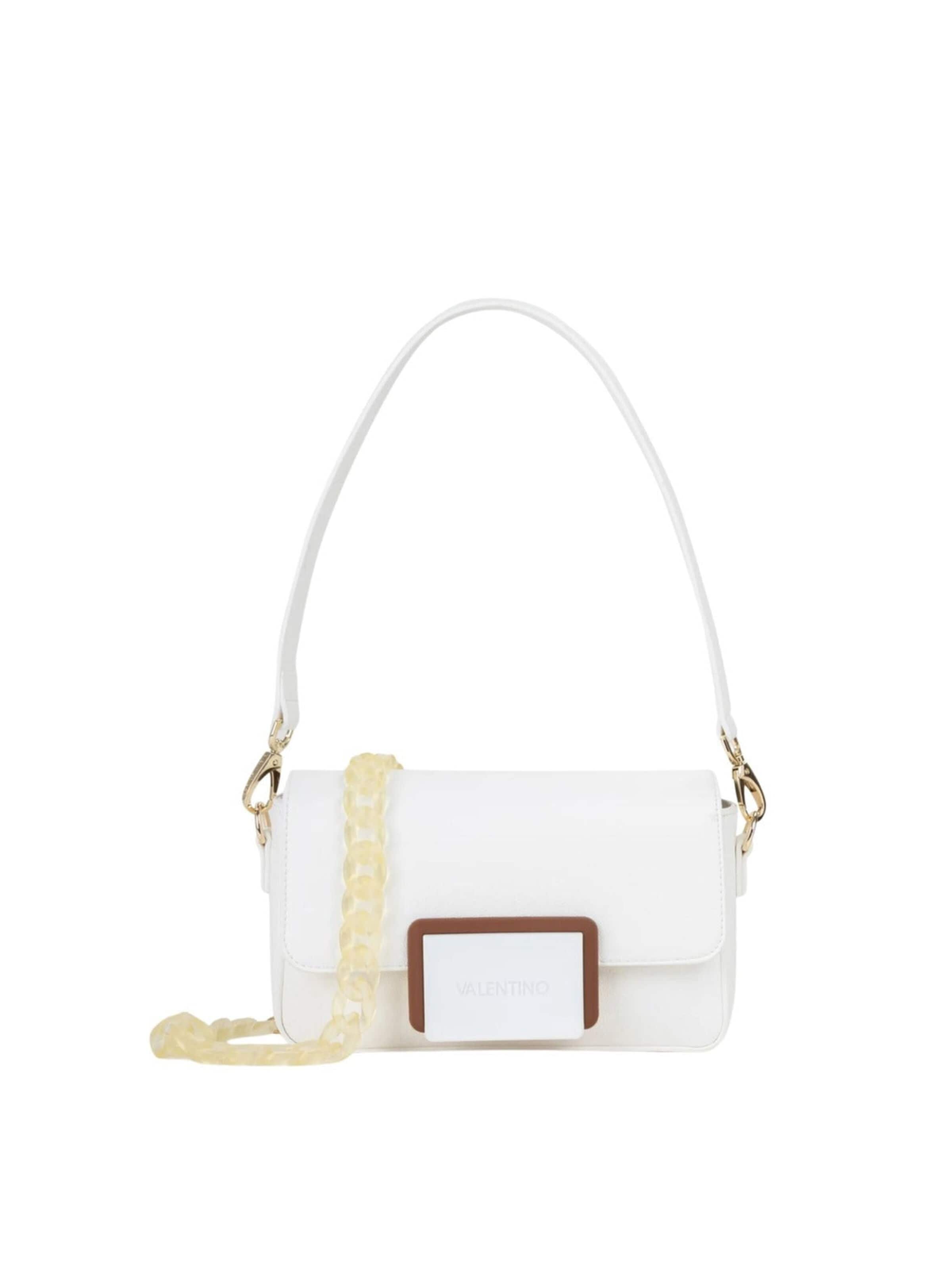 VALENTINO Taška přes rameno 'Valentino Sac Bandoulière Thetis Blanc Femme Bianco' – bílá