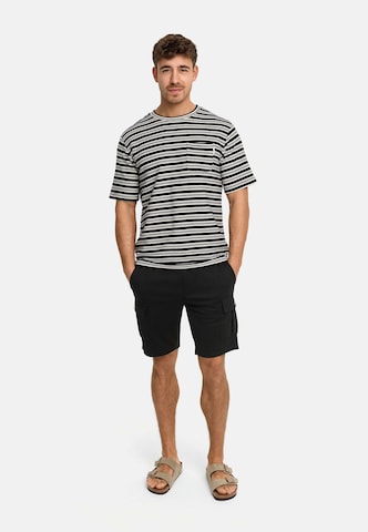INDICODE JEANS Shirt 'Drop' in Schwarz