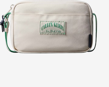 Sac à bandoulière Calvin Klein en blanc : devant