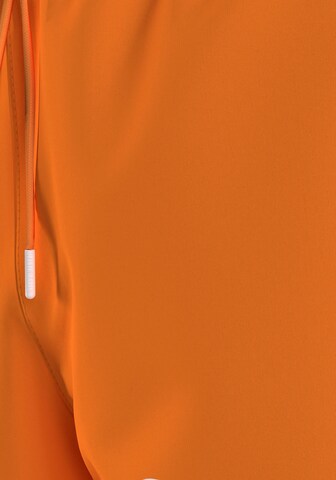 Shorts de bain Calvin Klein Swimwear en orange