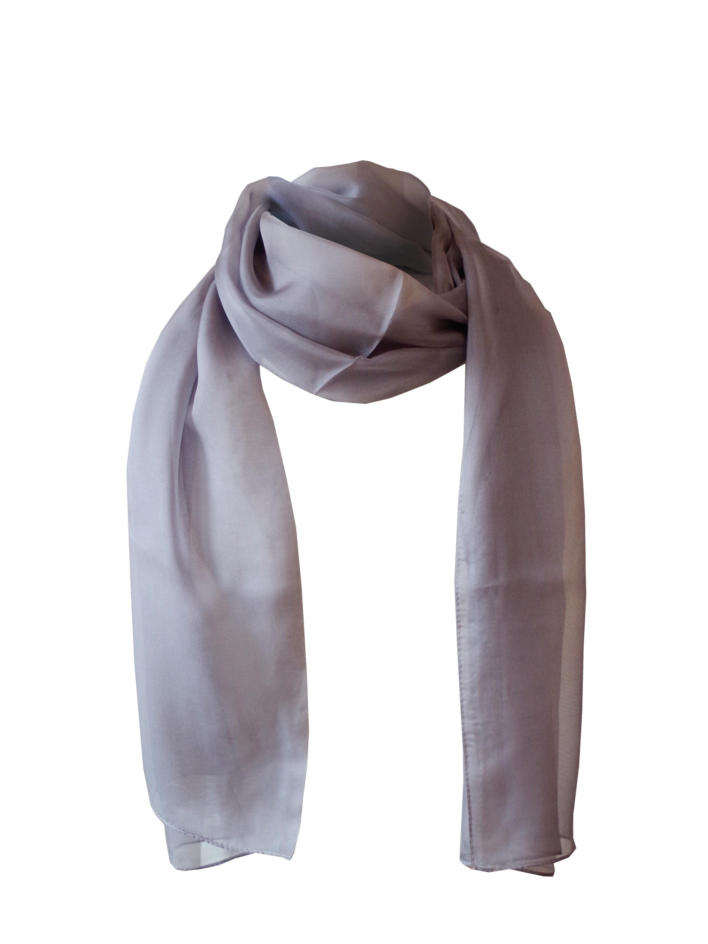 Écharpe 'Chiffon Scialle' Posh Gear en gris : devant