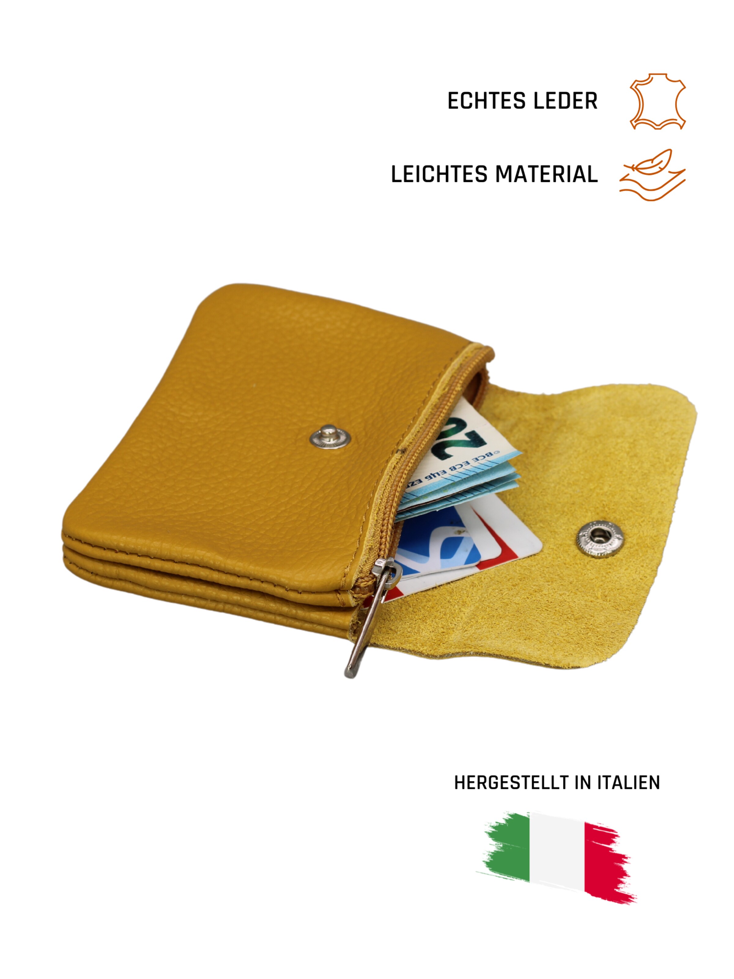 Adel Bags Wallet 'Mini' in Yellow