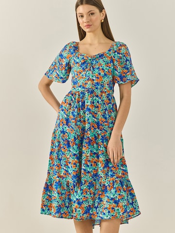 Robe d’été Bianco Lucci en vert : devant