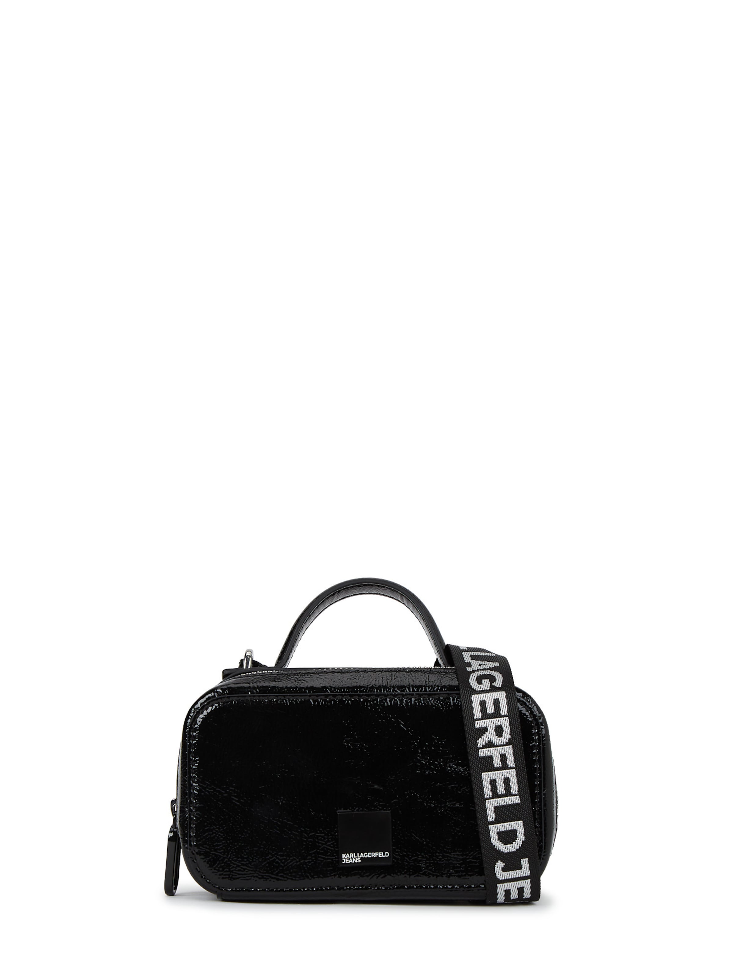 KARL LAGERFELD JEANSTorba preko ramena - crna boja: prednji dio