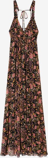MANGO Večerné šaty 'chiara' - zelená / ružová / čierna, Produkt