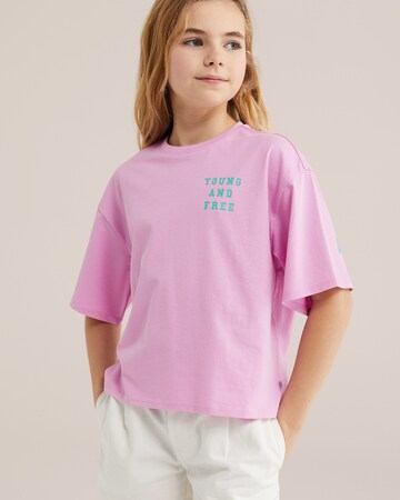 WE Fashion Tričko - Ružová: predná strana