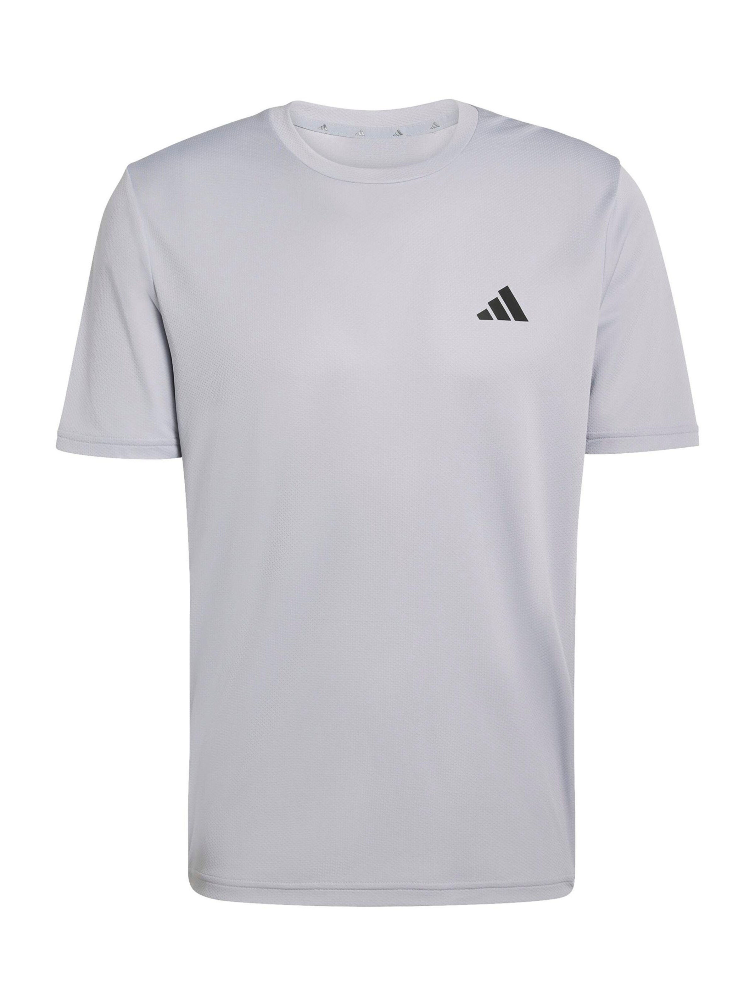Sportiniai marškinėliai iš ADIDAS PERFORMANCE, spalva – šviesiai pilka / juoda, Prekių apžvalga