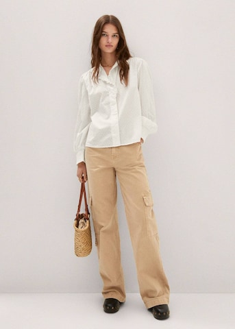 MANGO Blouse in Beige