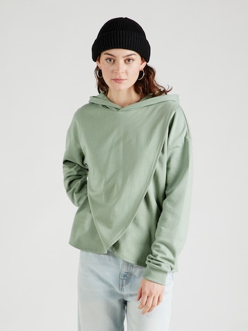 ABOUT YOU - Sweatshirt 'Isabell' em verde: frente