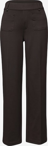 STREET ONE Loosefit Hose in Braun: Vorderseite