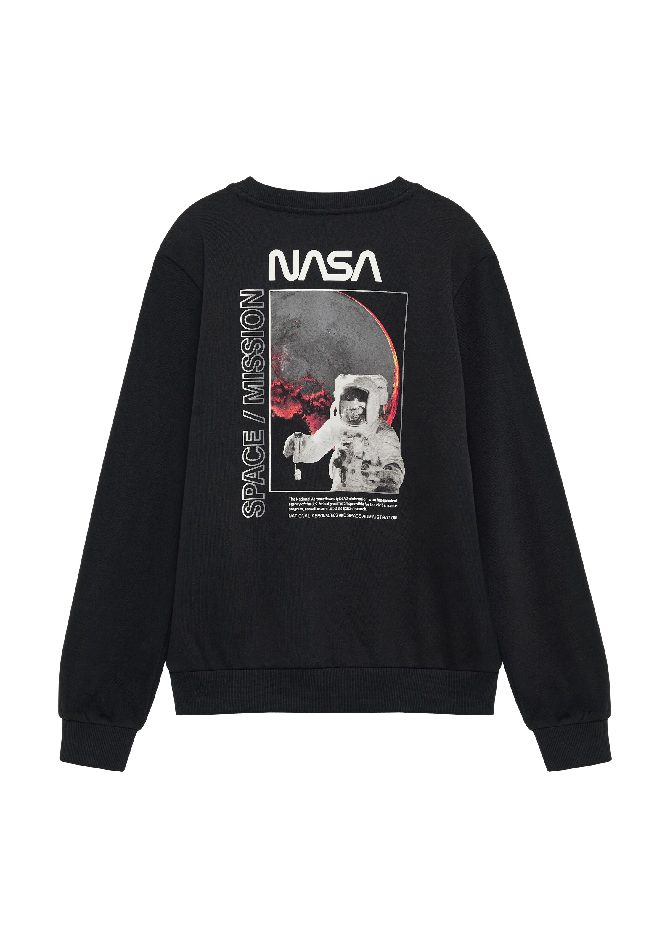 s.Oliver Sweatshirt in Schwarz