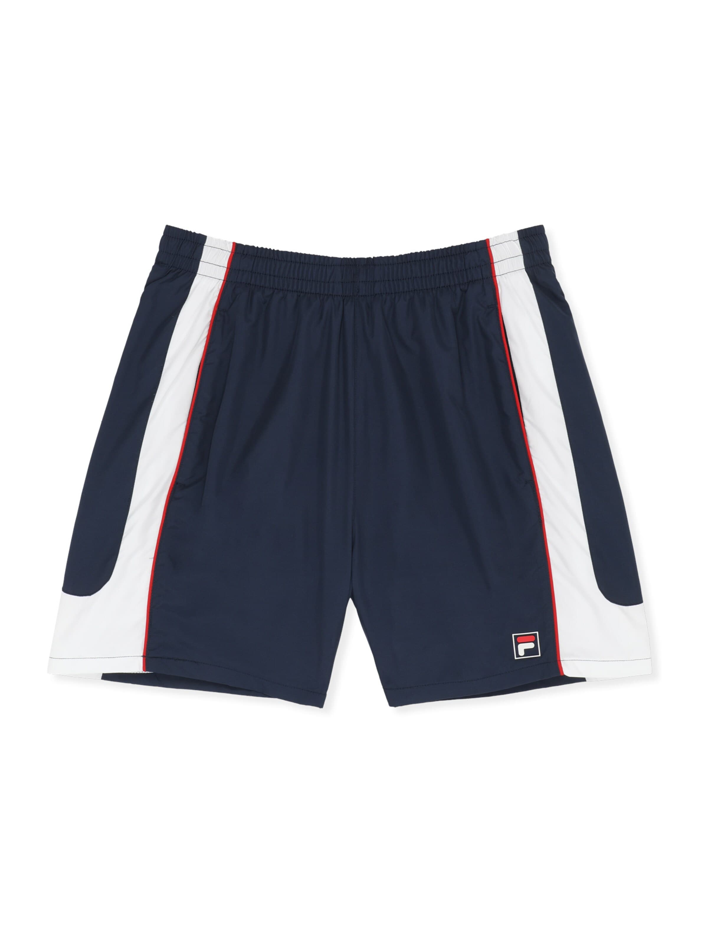 FILA Loosefit Broek 'PISTOIA loose blocked woven shorts' in Blauw
