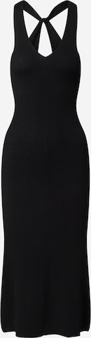 EDITED Sukienka 'Bernadette' w kolorze czarny: przód