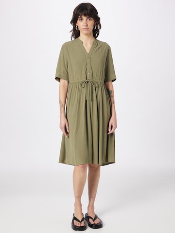 PIECES Shirt dress 'Otena' in Green