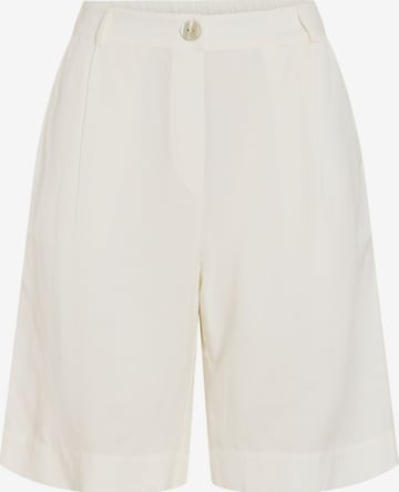 VILA - Pantalón en blanco: frente