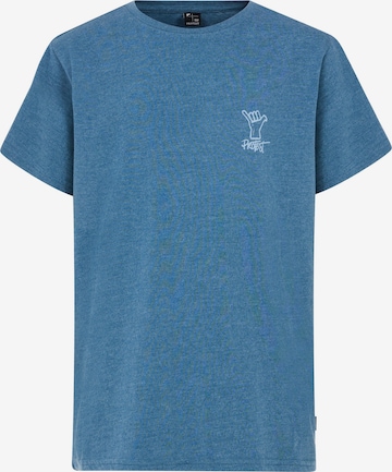 PROTEST Shirt 'PRTKevan JR' in Blue: front