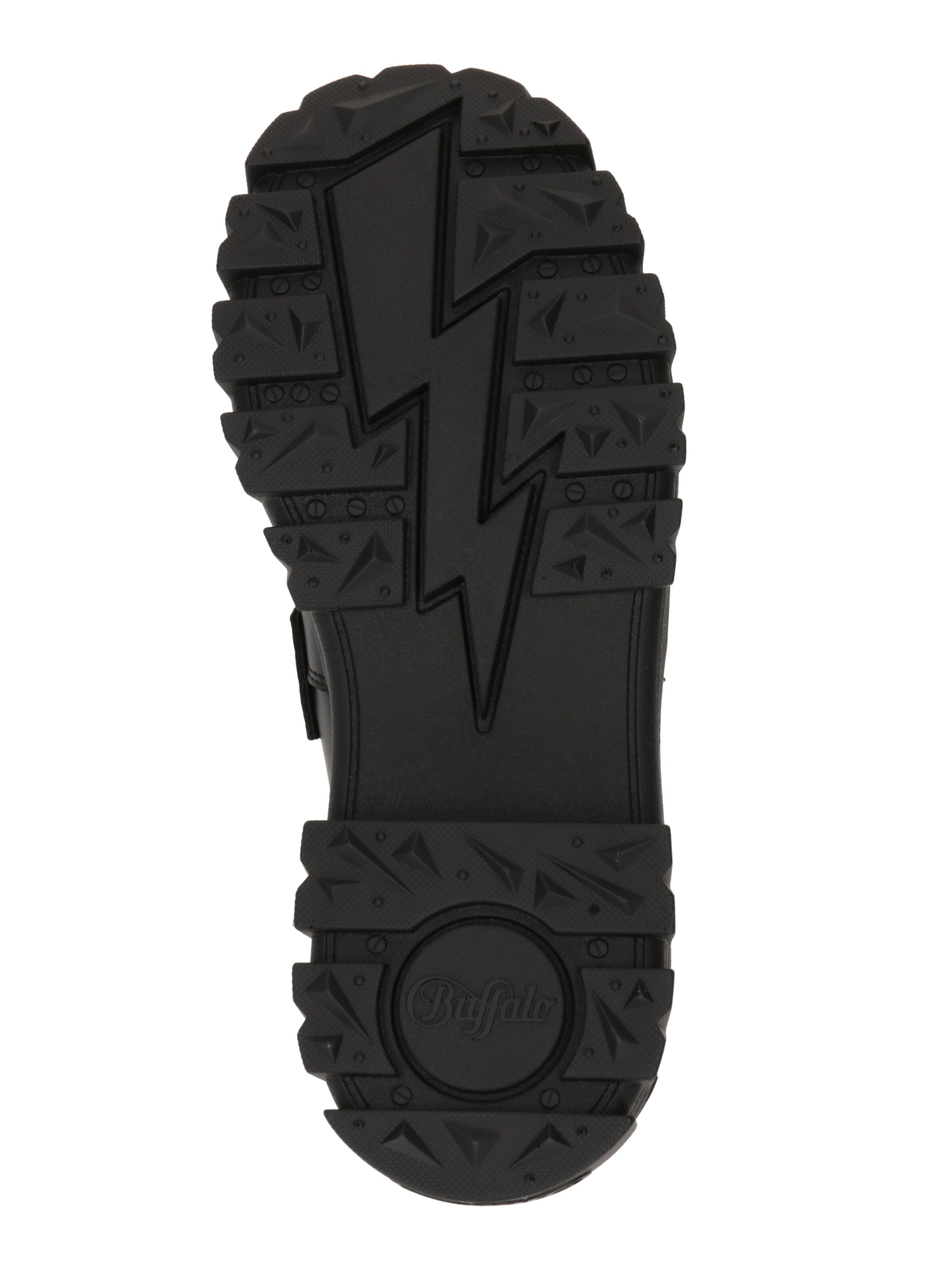 BUFFALO Slipper 'Aspha' in Schwarz