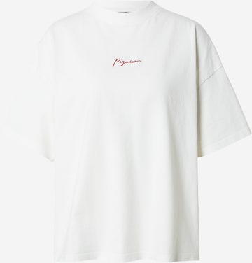 balta Pegador Marškinėliai 'MANAROLA': priekis