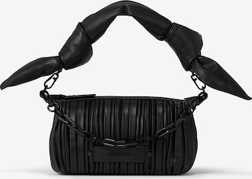 Karl Lagerfeld - Bolso de mano en negro: frente