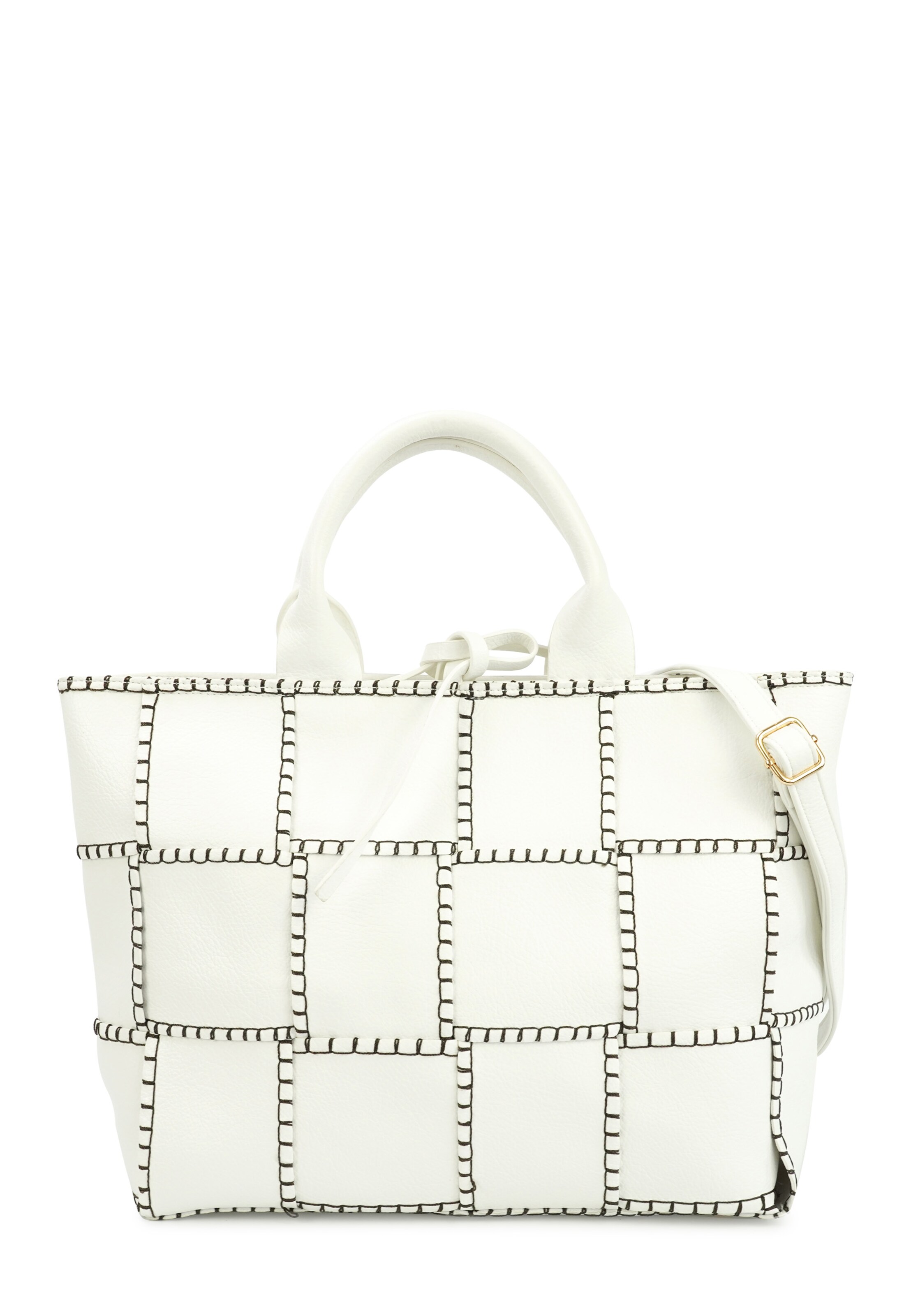 HARPA Handbag 'UMA' in White: front