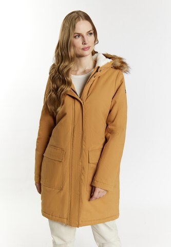 Cappotto invernale di DreiMaster Vintage in beige: frontale