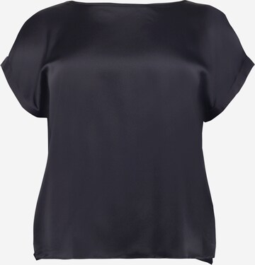 Camicia da donna 'ELLETTE' di EVOKED in nero: frontale