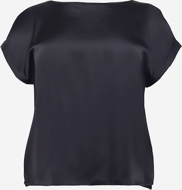 EVOKED - Blusa 'ELLETTE' en negro: frente