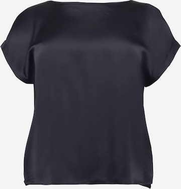 EVOKED - Blusa 'ELLETTE' em preto: frente