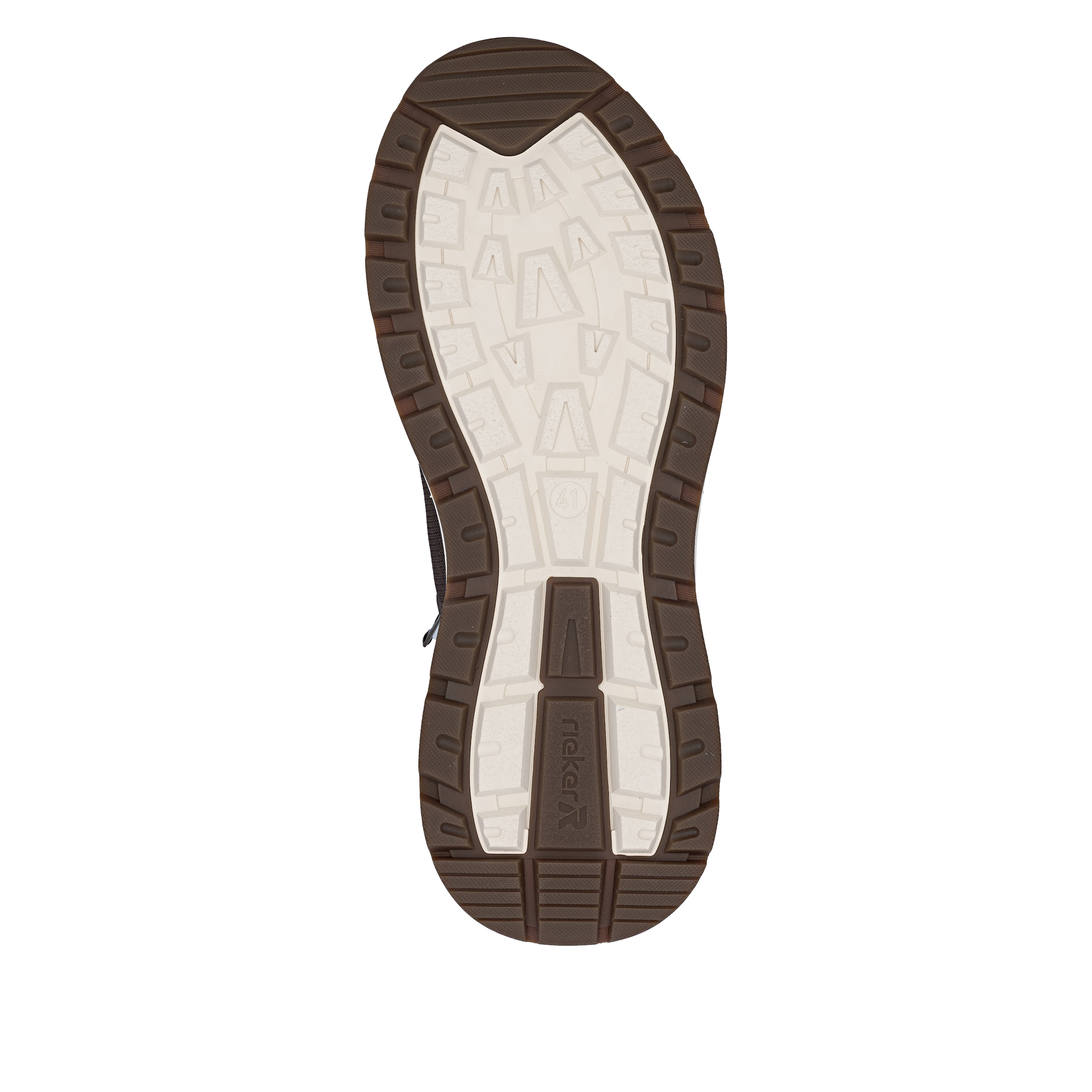 Baskets basses Rieker en marron