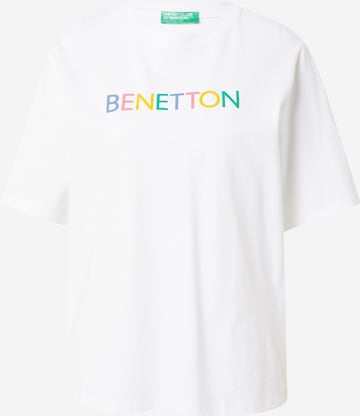 UNITED COLORS OF BENETTON T-Shirt in Weiß: predná strana