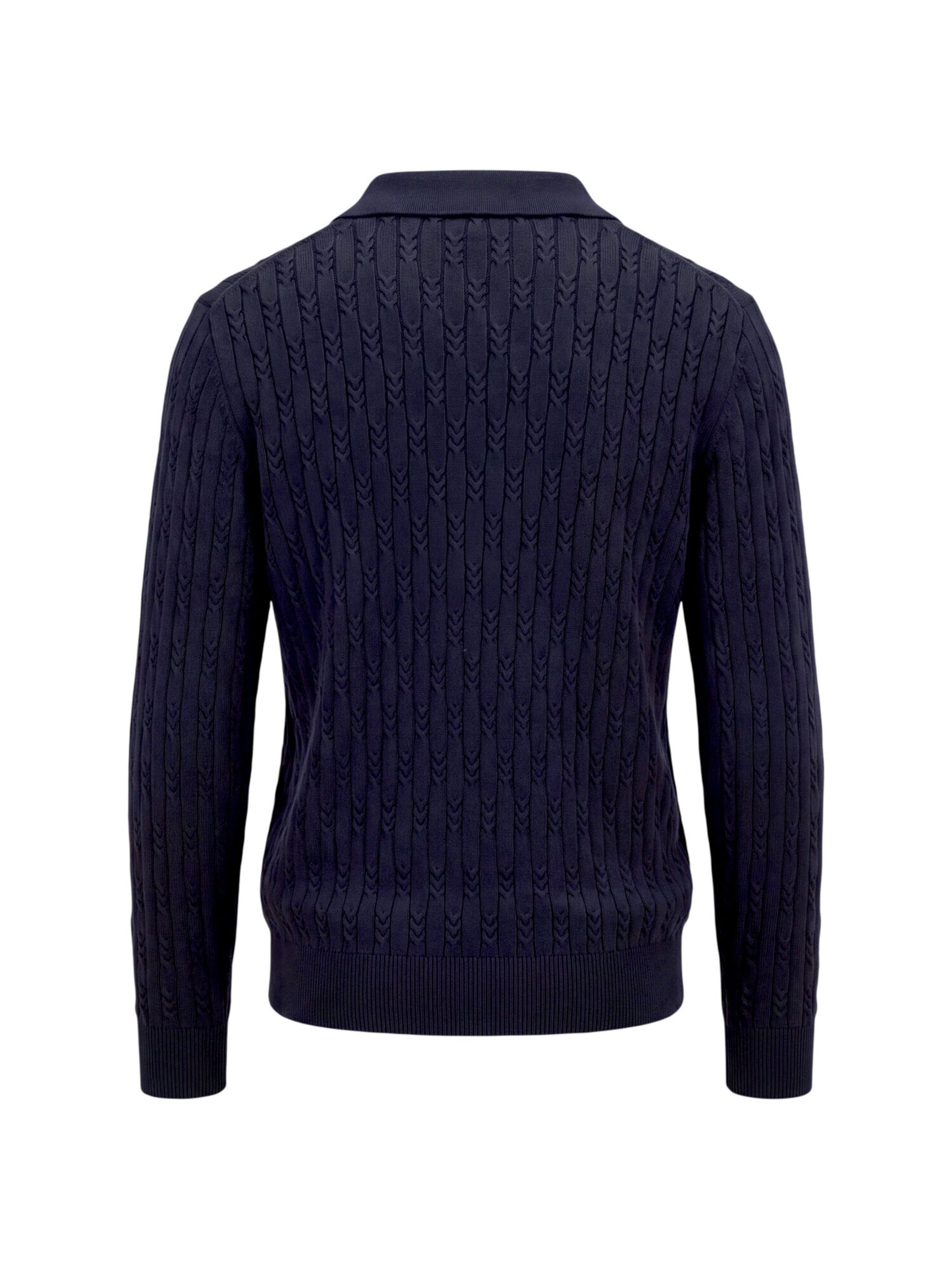 zero Pullover in Blau