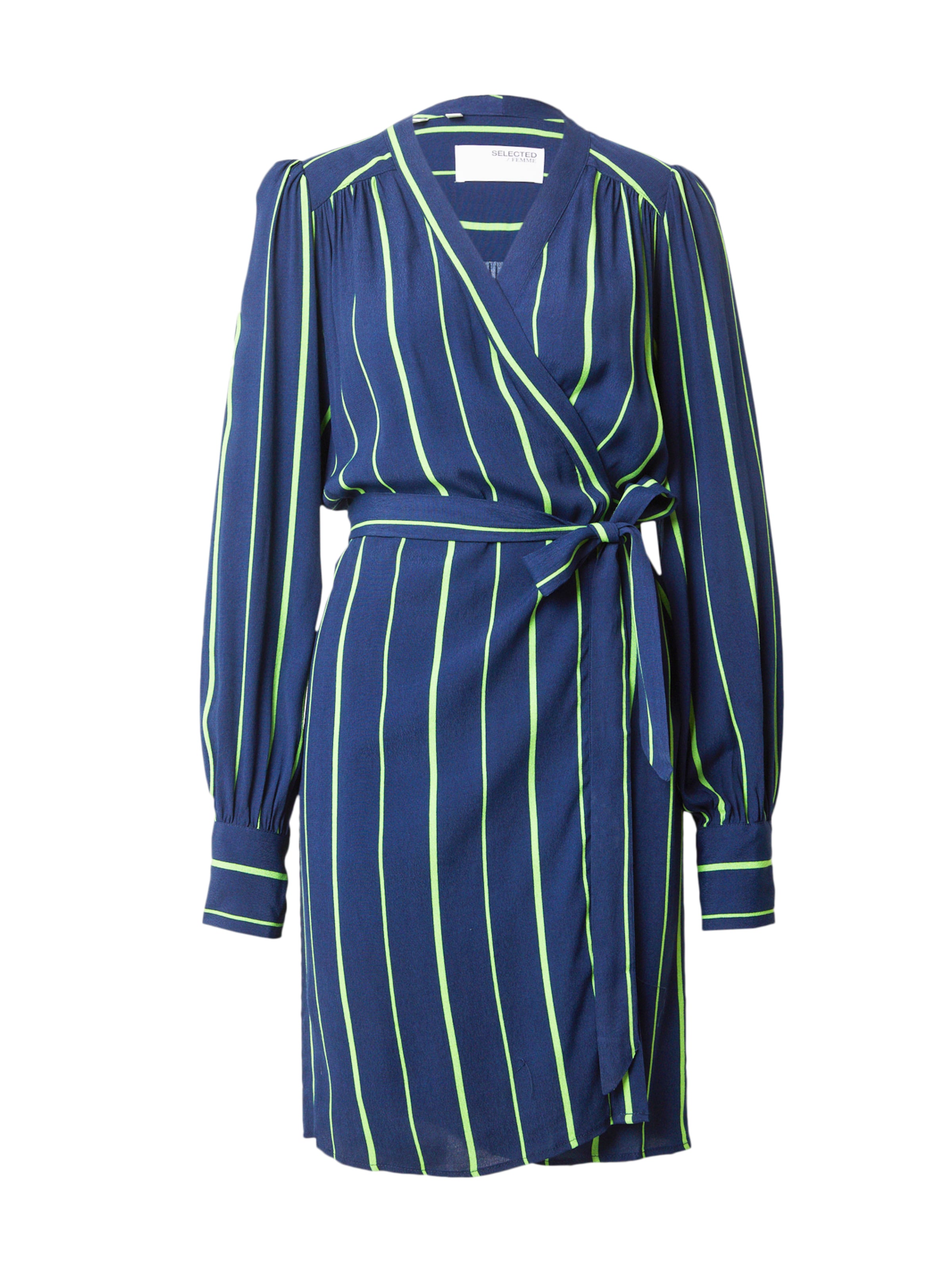 SELECTED Šaty 'MINNA-ALVA' - Modrá: predná strana