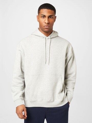 Sweat-shirt WEEKDAY en gris : devant