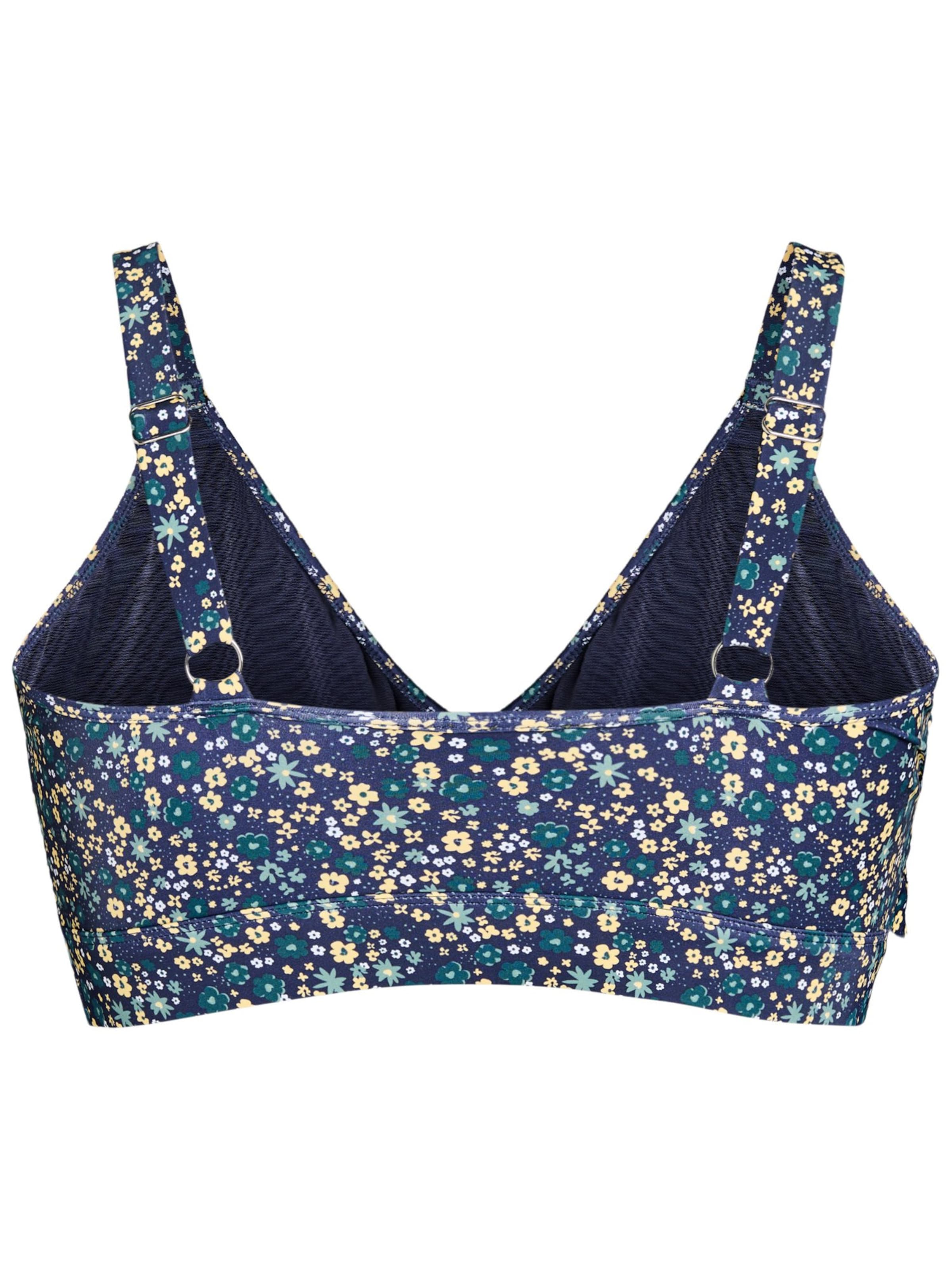 Sutien de tricou Sutien costum de baie 'SKATRIN' de la Swim by Zizzi pe albastru