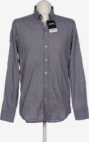 bugatti Button Up Shirt in M in Blue: front