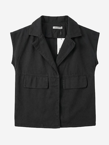 Gilet My fashion en noir : devant