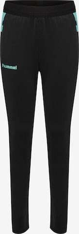 Skinny Leggings Hummel en noir : devant