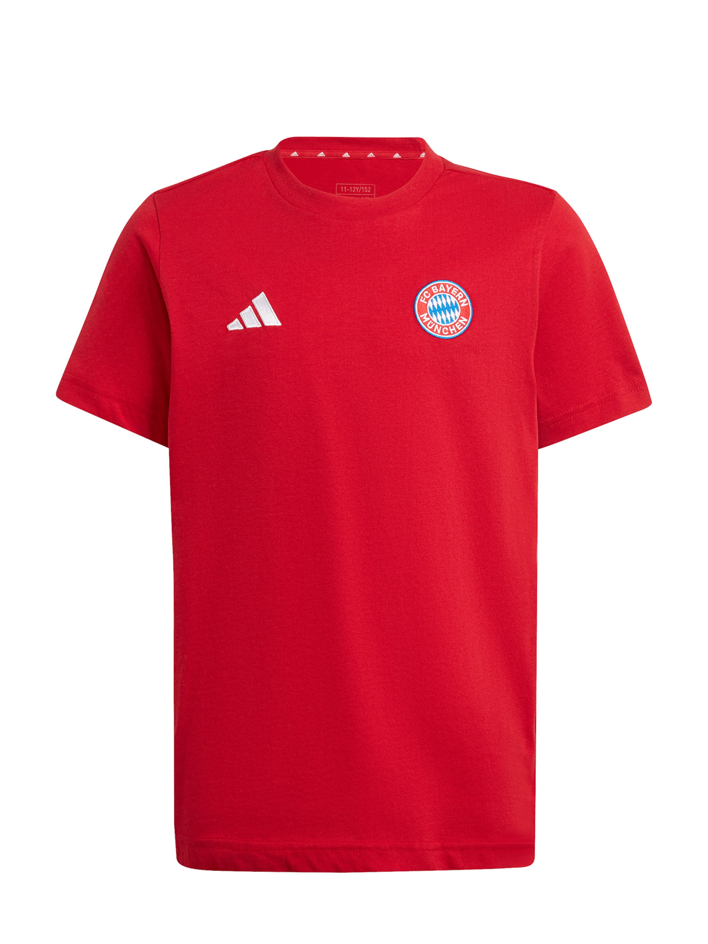 ADIDAS PERFORMANCE T-Shirt 'DNA FC Bayern München' in Rot: Vorderseite