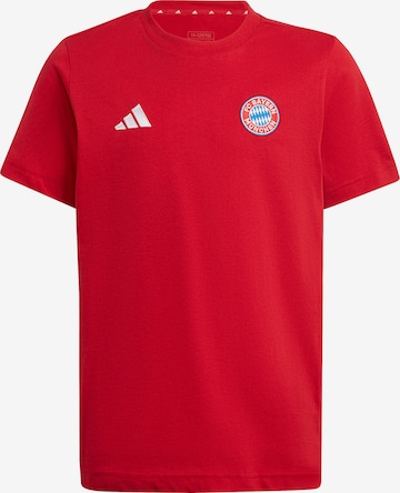 raudona ADIDAS PERFORMANCE Sportiniai marškinėliai 'DNA FC Bayern München': priekis