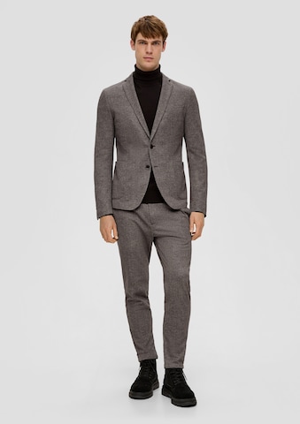 Coupe slim Veste de costume s.Oliver en gris