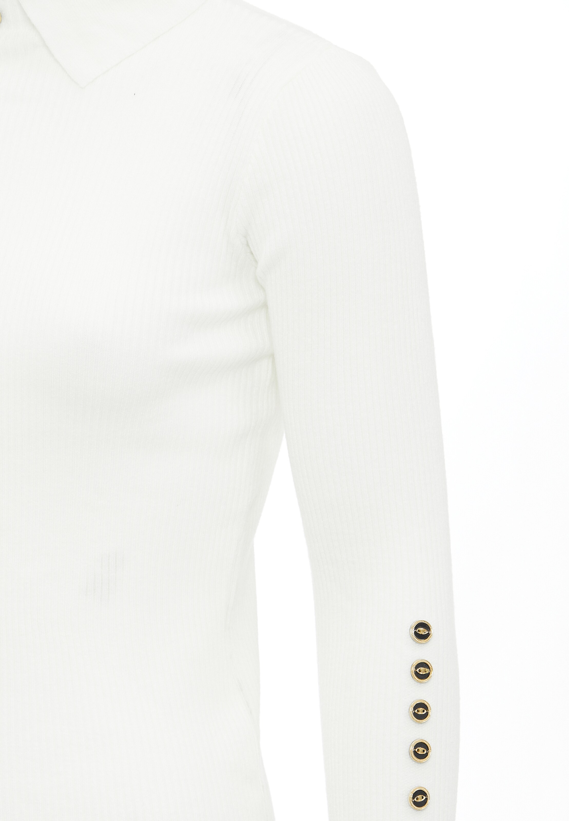 leo selection Pullover in Weiß