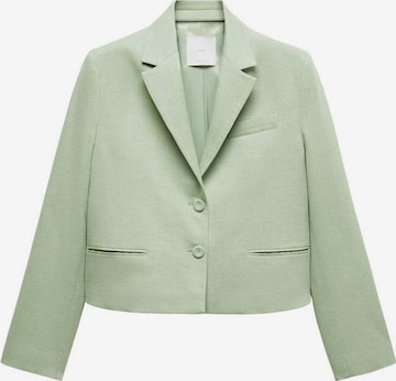 MANGO Blazers 'Sevilla' in Groen: voorkant