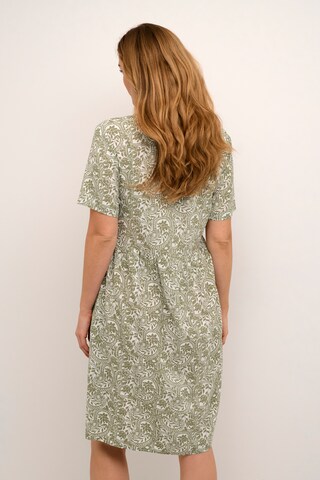 Robe 'Tiah' Cream en vert